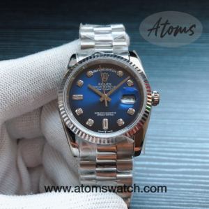 Rolex Day-Date White Gold Blue