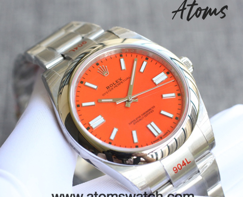 Rolex Oyster Perpetual Coral Red