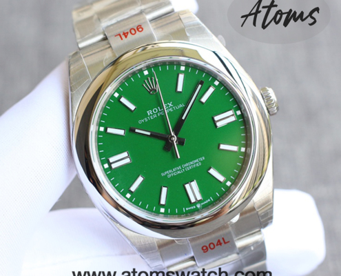 Rolex Oyster Perpetual Green Dial