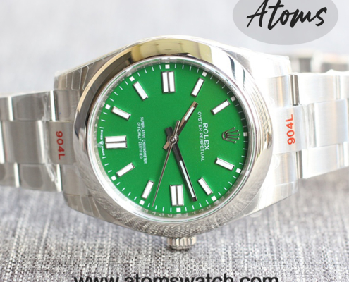 Rolex Oyster Perpetual Green Dial