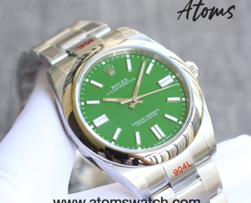 Rolex Oyster Perpetual Green Dial
