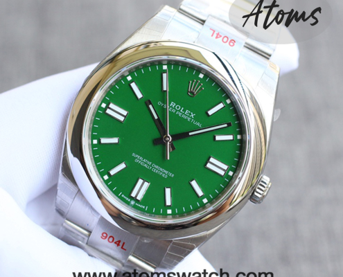 Rolex Oyster Perpetual Green Dial