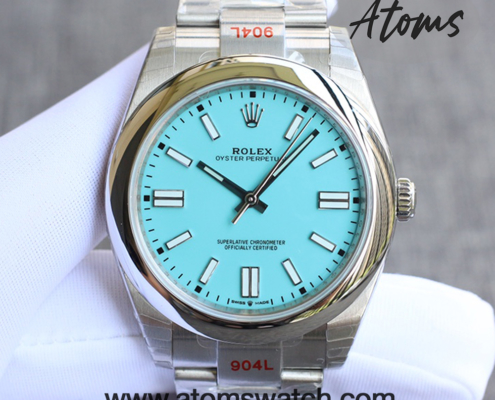 Rolex Oyster Perpetual Turquoise