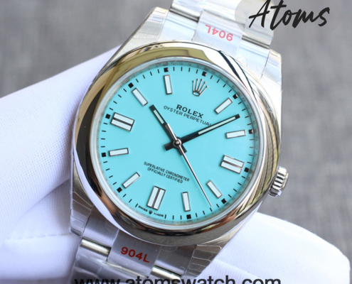 Rolex Oyster Perpetual Turquoise
