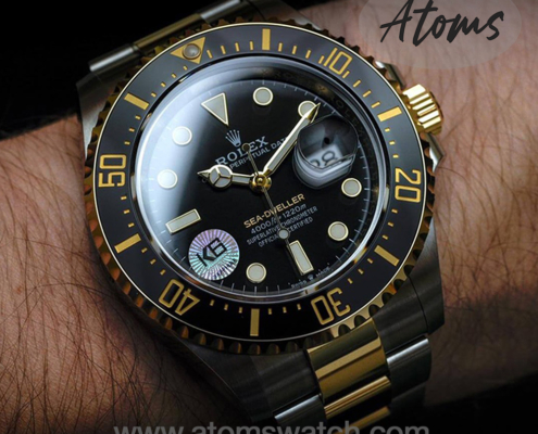 Rolex Sea-Dweller Yellow Gold Black Dial