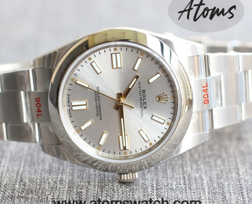 Rolex Oyster Perpetual Silver Dial
