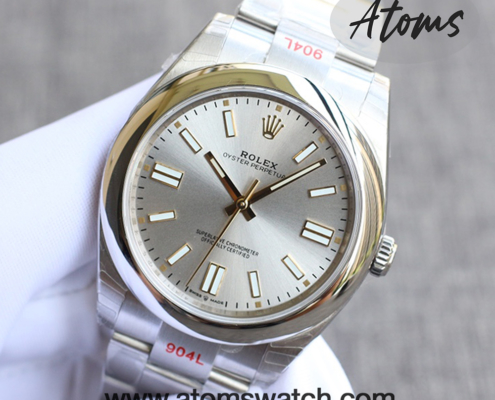 Rolex Oyster Perpetual Silver Dial